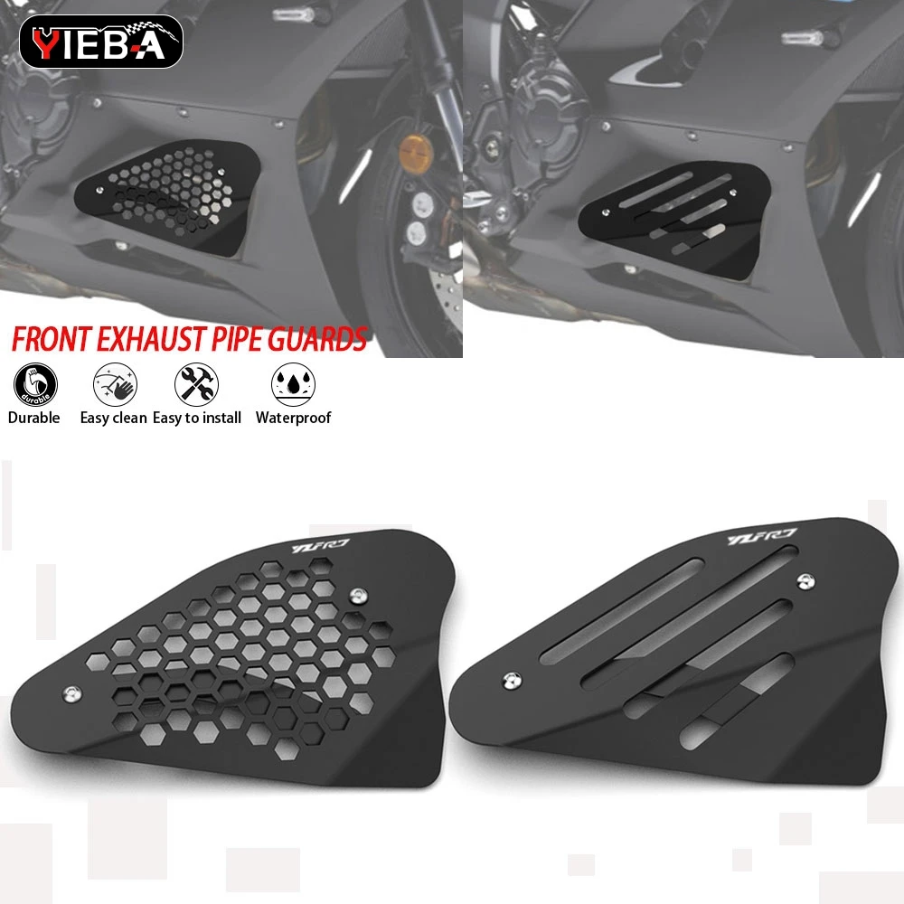 

For YAMAHA YZF R7 YZF-R7 2021 2022 2023 2024 2025 YZFR7 Motorcycle Accessories Front Exhaust Pipe Muffler Protector Cover Shield