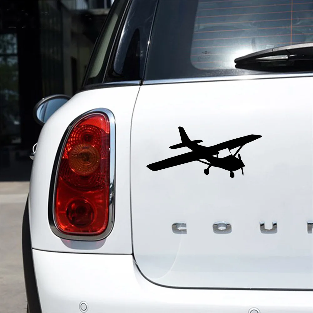 1pc Removable nice plane Carbon Sticker Car Stickers And Decals For Door Decor Vinyl Auto Sticker Car Styling Sticker