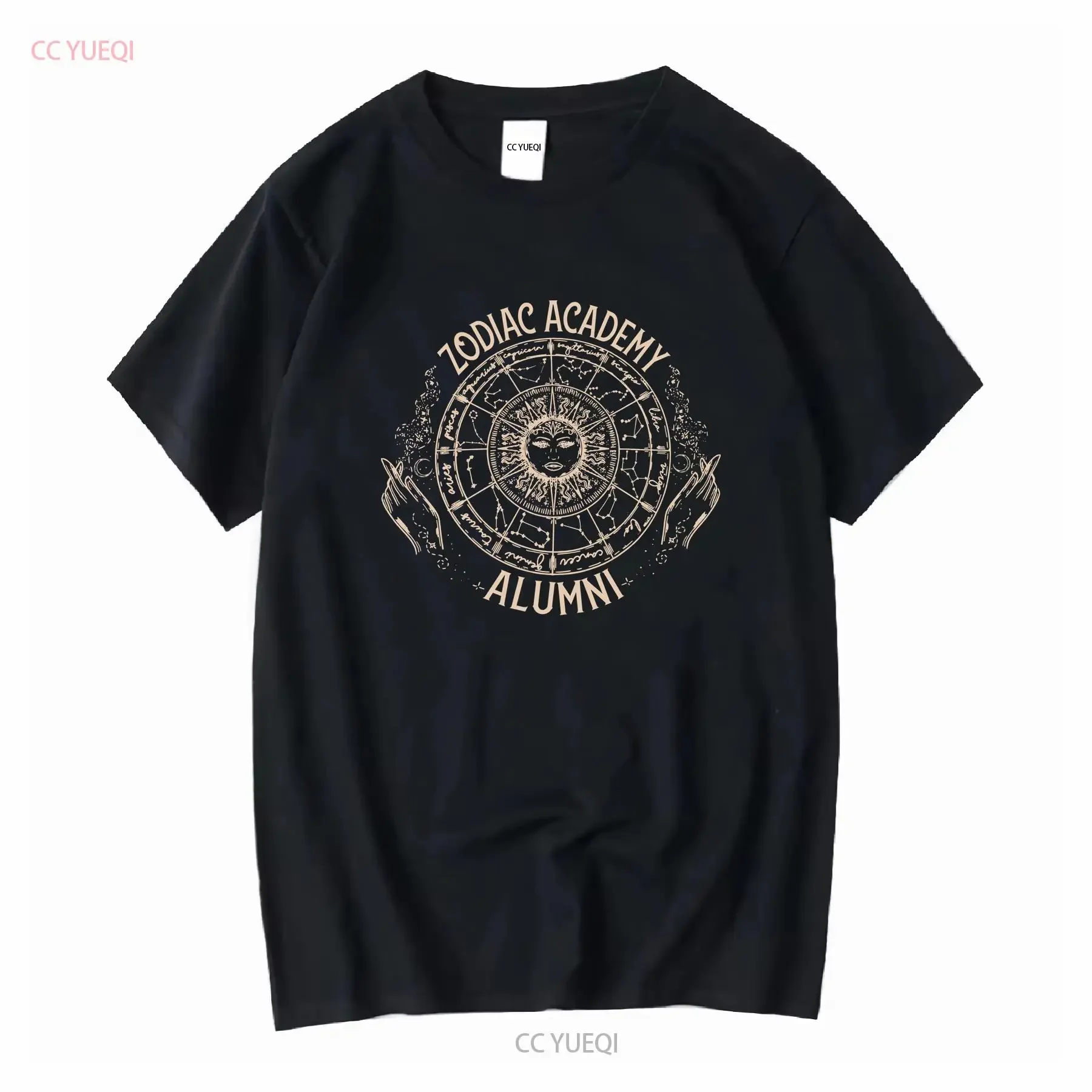 Zodiac Academy Alumni Licensed Distressed T Shirt Merch Vega Twins Signs Star Constellations long or short sleeves vintage