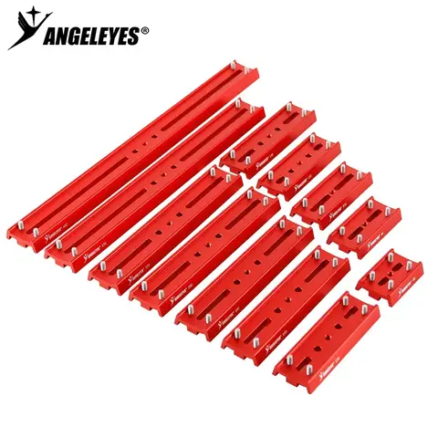 Angeleyes 4 나사 포지셔닝 더브테일 플레이트 200/210/335/400mm 적도 고정 링 빠른 설치 보드