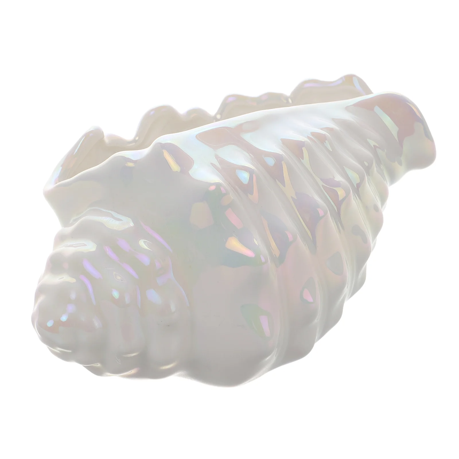 

Conch Ceramic Jewelry Tray Decorative Small Jewelry Display Tray Rings Earrings Storage Versatile Home Organizer