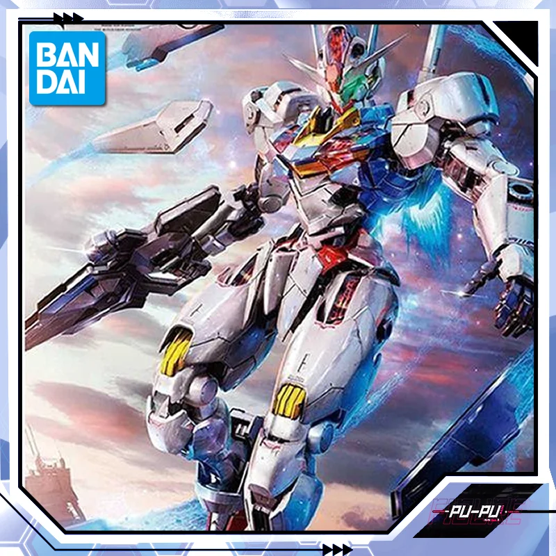 

Bandai Original FM 1/100 XVX-016 Anime Character Model Assembled Toys Moving Humanoid Toys Desktop Decoration Collection Gift