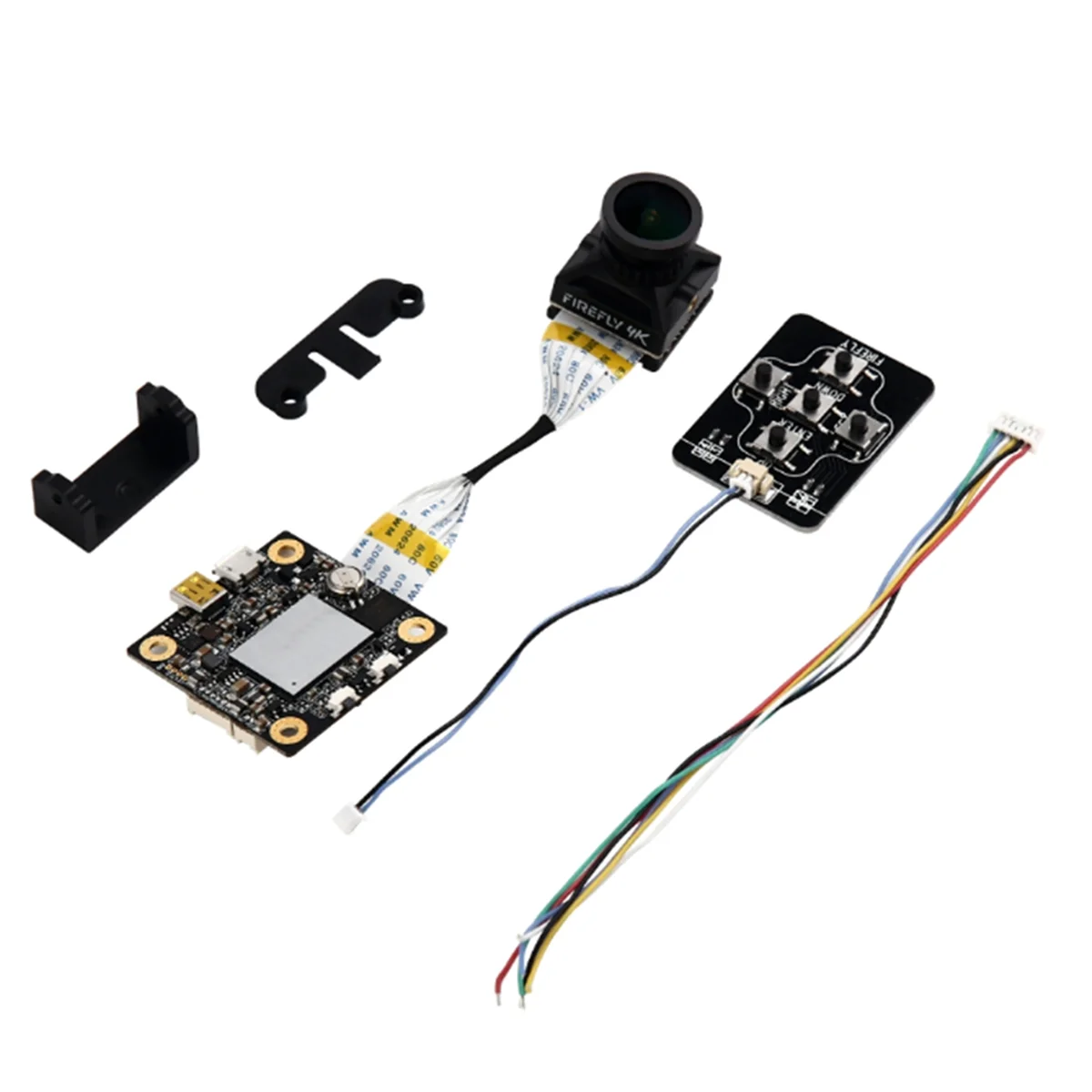 

For Firefly Split 4K V4 /NakedCam V4 170 DVR 7-24V Gyroflow Support 8-64G -SD for Rc FPV Racing Drone