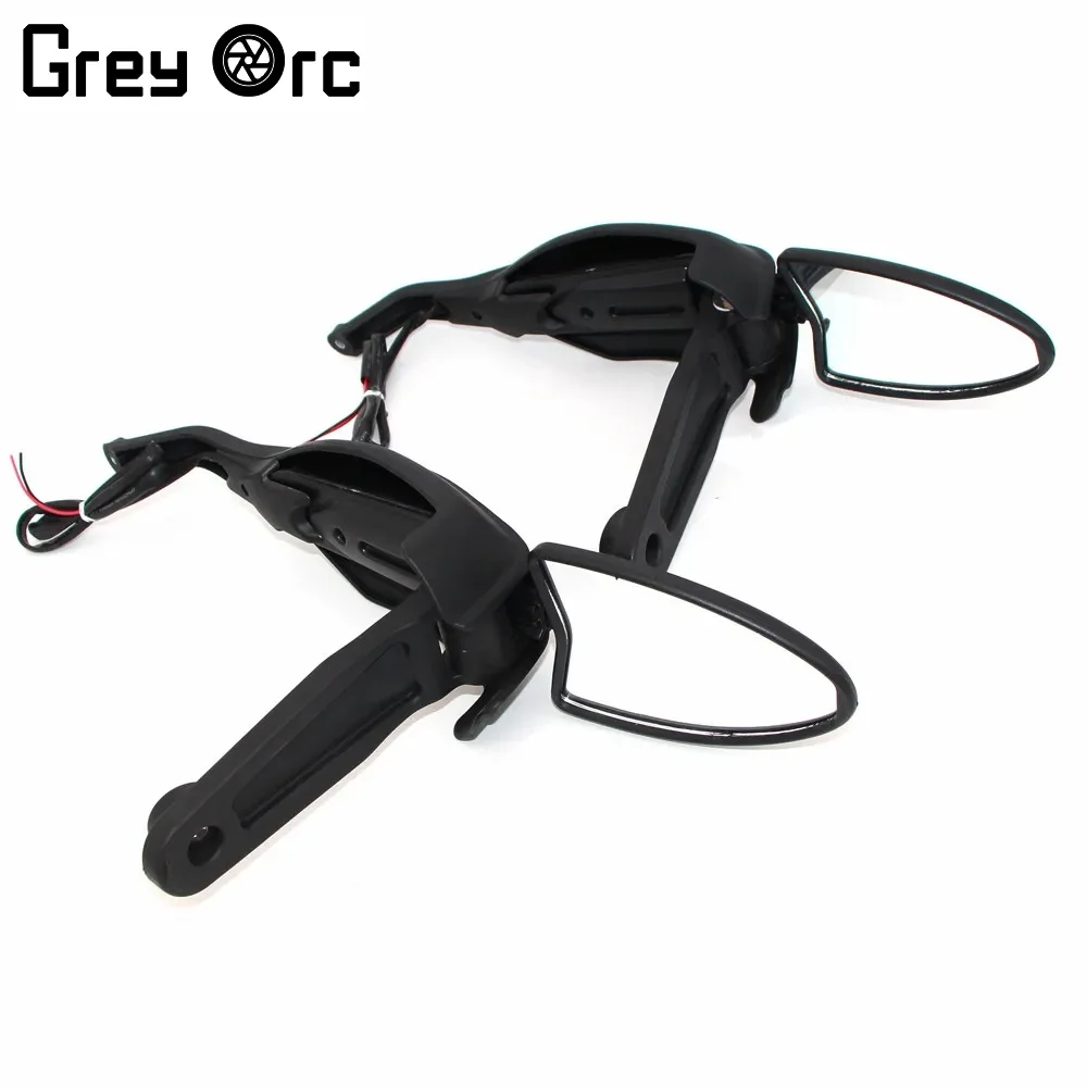 

For DUCATI 796 Hypermotard 1100S 2009 2010 Handlebar Protector with Turn Signal Light Lamp and Mirror