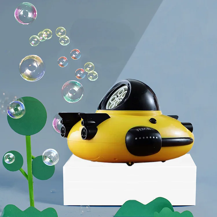 

Spaceship Bubble Machine Automatic Bubble Maker Rechargable Bubble Blower Electric Toys Kids Summer Toys For Birthday Gift