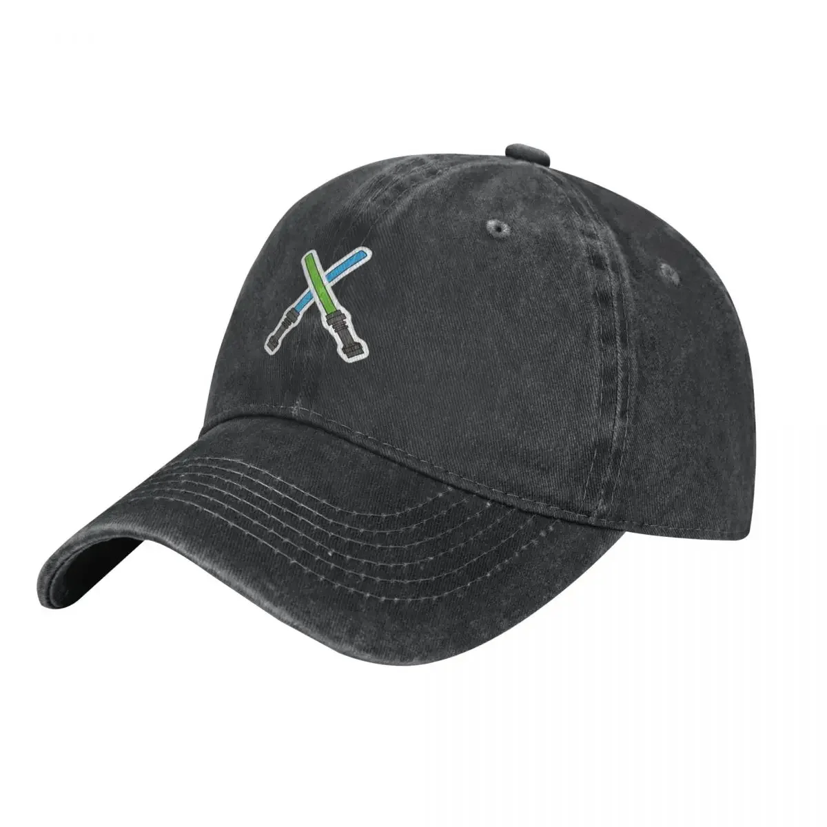 Trust only in the Force Blue green Brick Laser Cowboy Hat Hip Hop black Cosplay Men's Baseball Women's