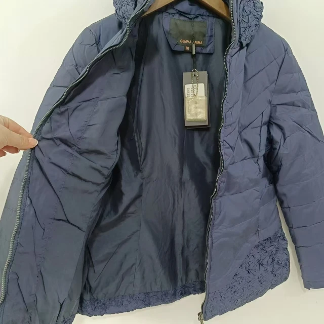 المرأة الشتاء الدفء مريحة سستة سليم صالح الوقوف الياقة لون نقي أسفل Jaet A875 تخفيف Sle طويل Sve منتظم...