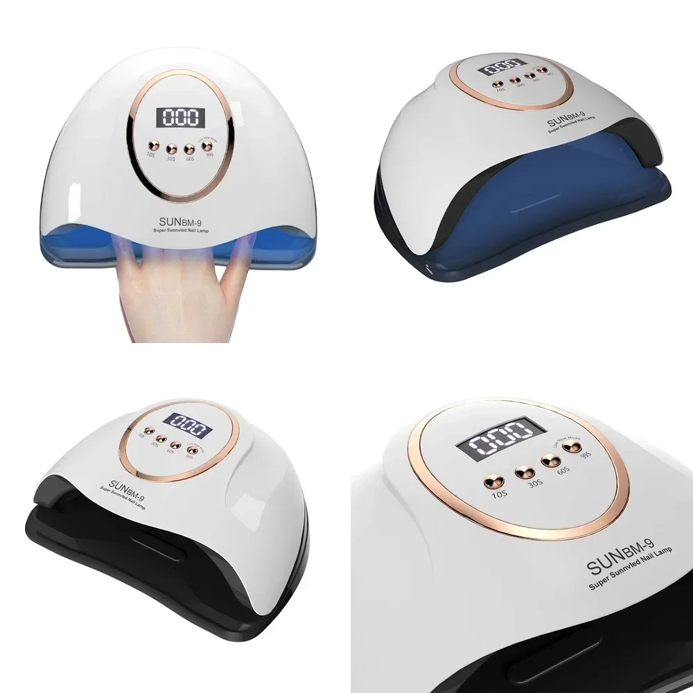 UV LED Nail Lamp with LCD Display, 45W Fast Curing for Gel Polish Nail Art
