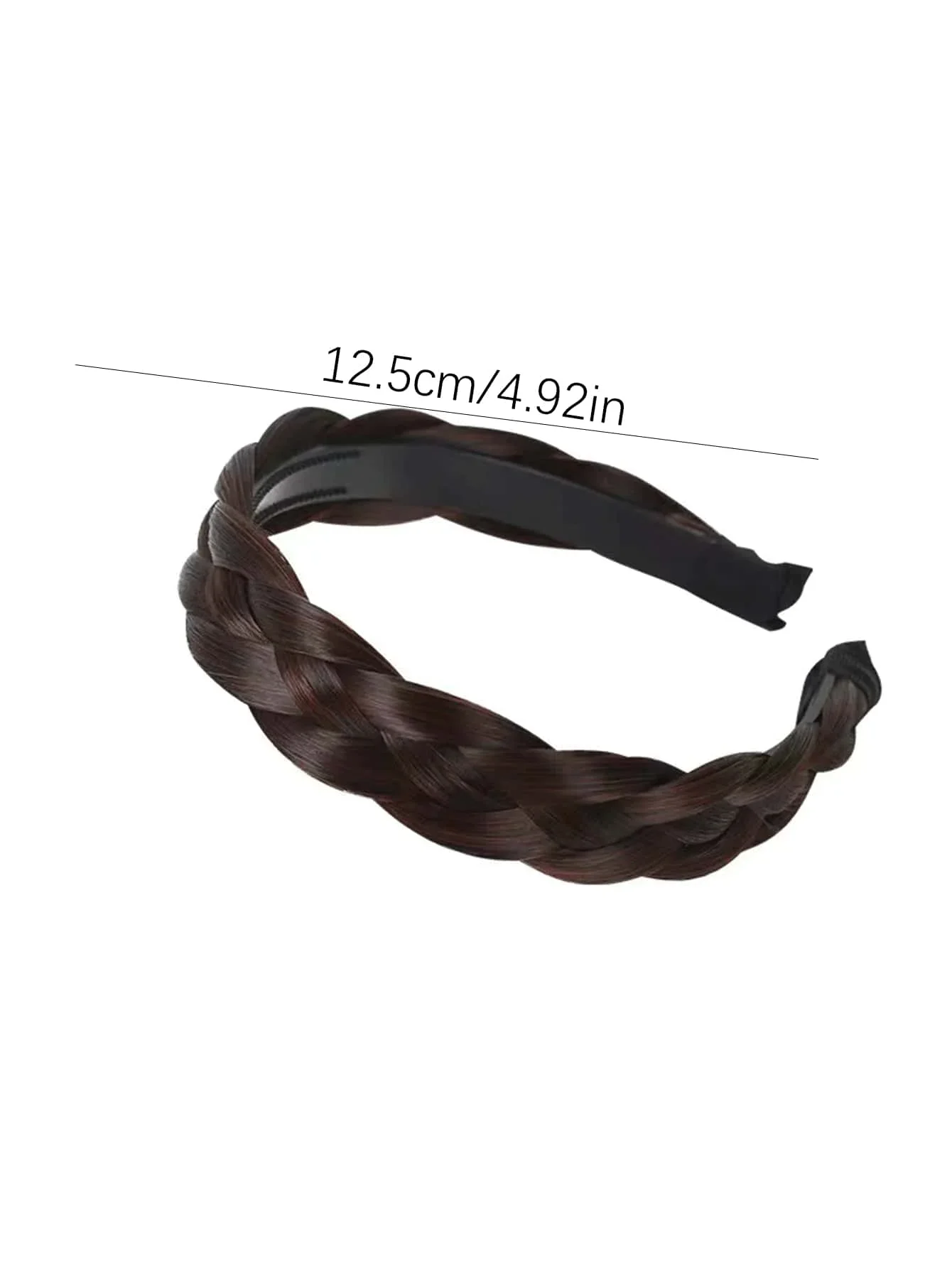 

Anti-Slip Fishbone Braid Headband For Women Washable Trimmable Hair Accessory