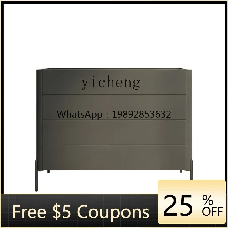 

ZXL minimalist chest cabinet living room locker five or six chest cabinet light luxury room storage cabinet