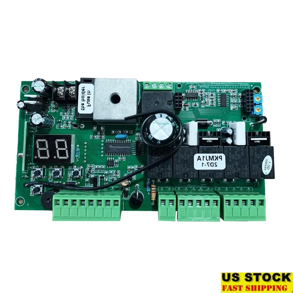 

Открывалка распашных ворот AT1202 Сменная плата управления PKMJ1A Простая установка Прочный DIY