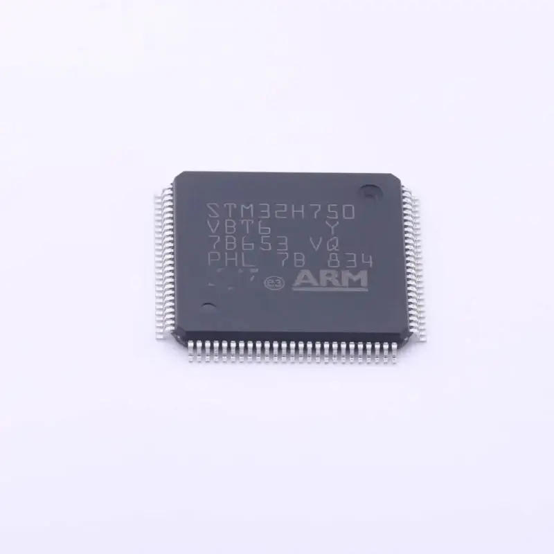 1Pcs 100% New STM32H750ZBT6 LQFP-144 STM32H750VBT6 LQFP-100 STM32H750IBK6 UFBGA-201 STM32H750XBH6 TFBGA-265