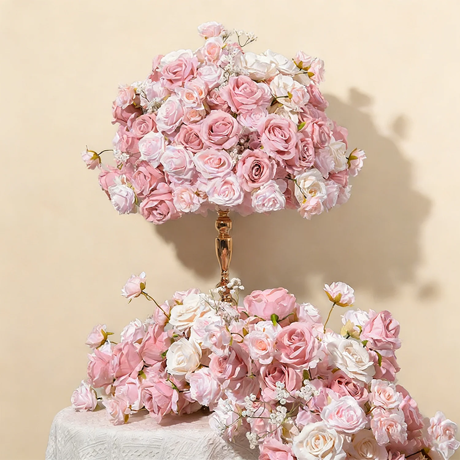 

Искусственные цветы Uflower: Декор для свадебного фона, центральное украшение стола, цветочные шары, длинные цветочные дорожки, цветочные ряды, реквизит для фотосессий у дивана