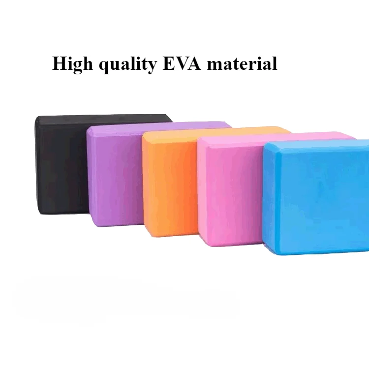 Foam Yoga Brick 2 Pack Premium High Density Yoga Block  with Eco-Friendly Yoga Accessories Ideal for  Pilates Stretching