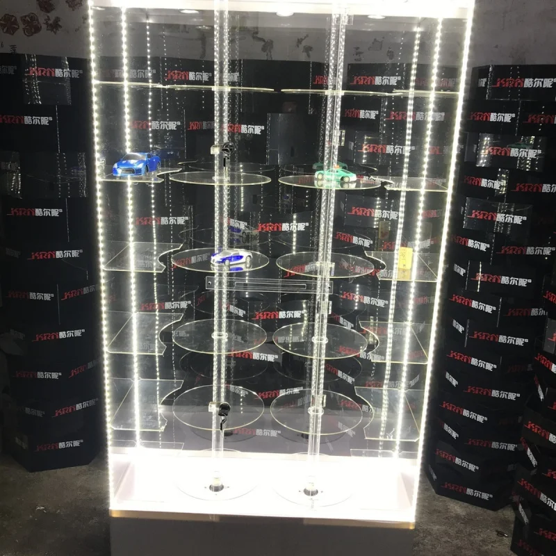 Armário de exposição de acrílico personalizado