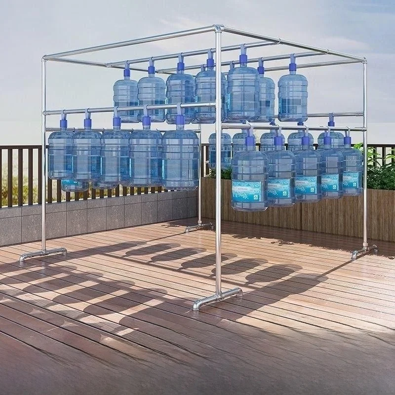 

Уличная большая сушилка для одежды, ветрозащитная, из оцинкованной стали, отдельно стоящая, для использования в помещении и на улице