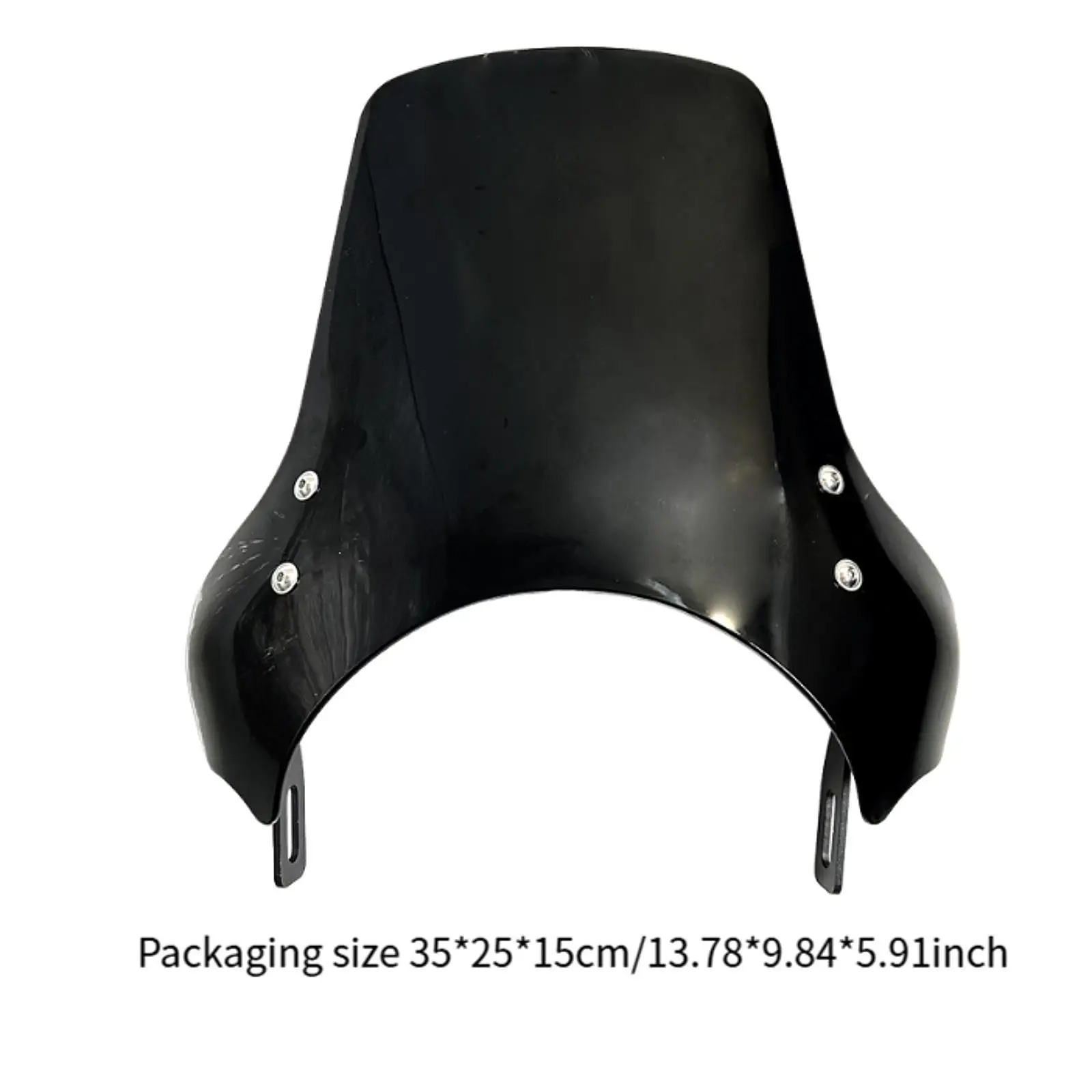 Parabrisas de motocicleta Parabrisas de onda de motocicleta de alta durabilidad