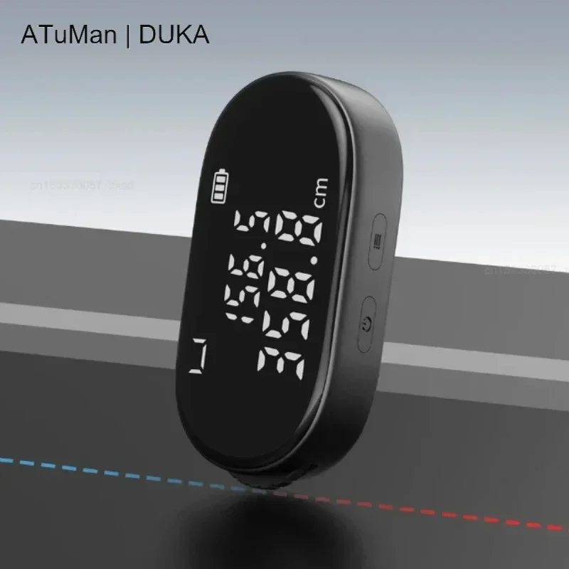 DUKA ATuMan Q2 Mini Electronic Ruler Digital Wheel Tape Measure High Accuracy Type-C Rechargeable Measuring Tools for Home