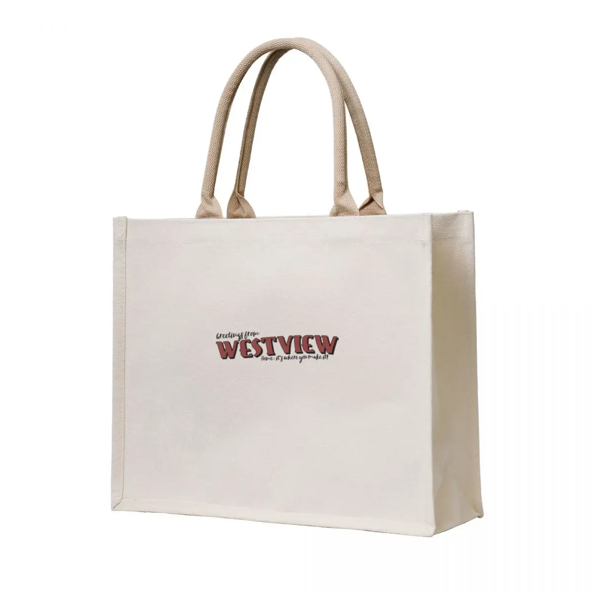 

WESTVIEW greeting Tote Bag foldable reusable bag Candy bags canvas tote bags women bag