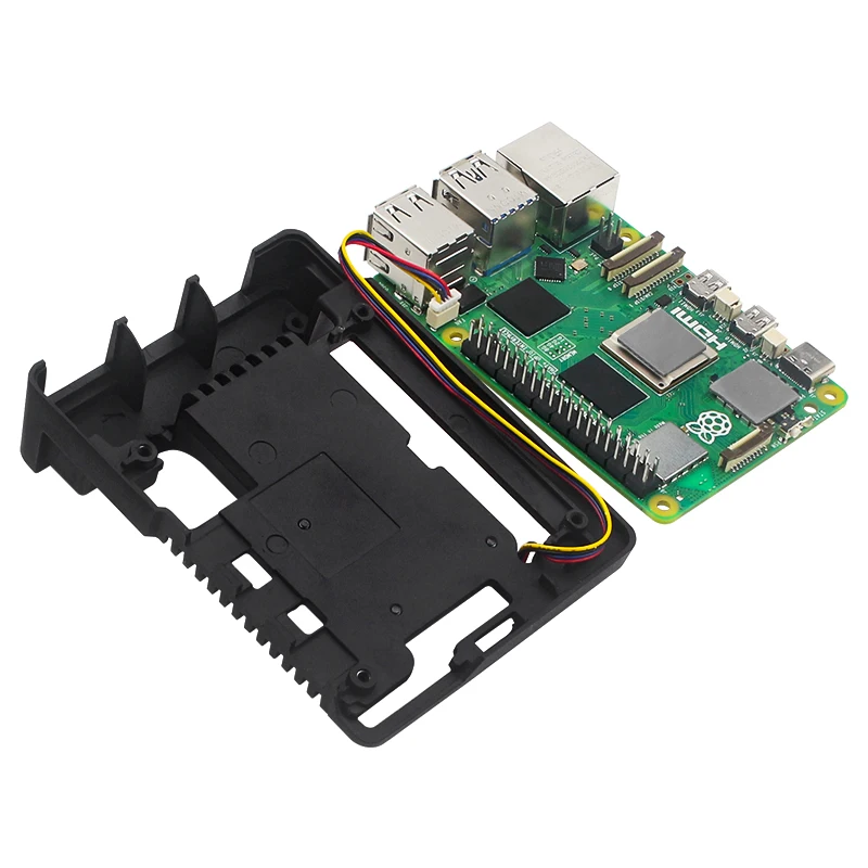 Imagem -06 - Argon Neo Bred Case para Raspberry pi Ventilador Pwn Embutido Aletas de Resfriamento Passivo Casca de Ventilação de Escape Rpi Pi5 Shell