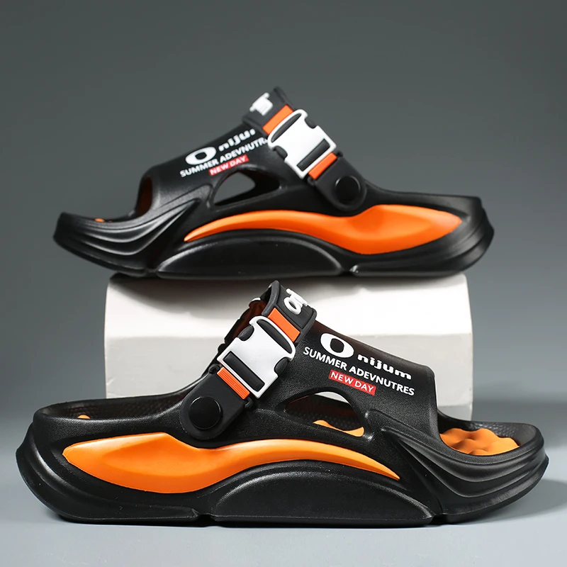 

Новые летние мужские и женские тапочки из ЭВА, домашние и уличные сандалии, пляжные удобные мягкие шлепанцы, сабо, повседневная обувь, мужские домашние тапочки