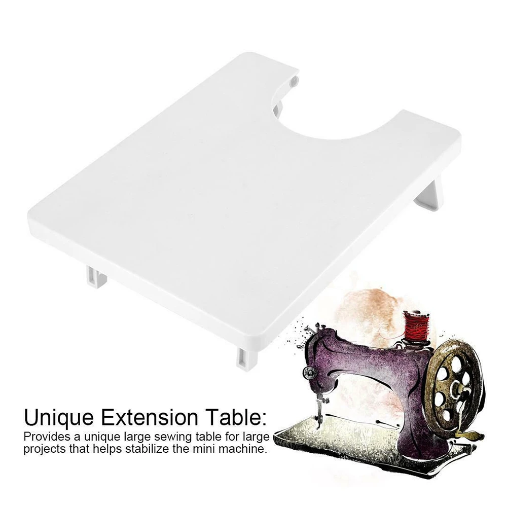 Mesa de extensión de plástico para máquina de coser, tablero de expansión, herramienta doméstica, ABS