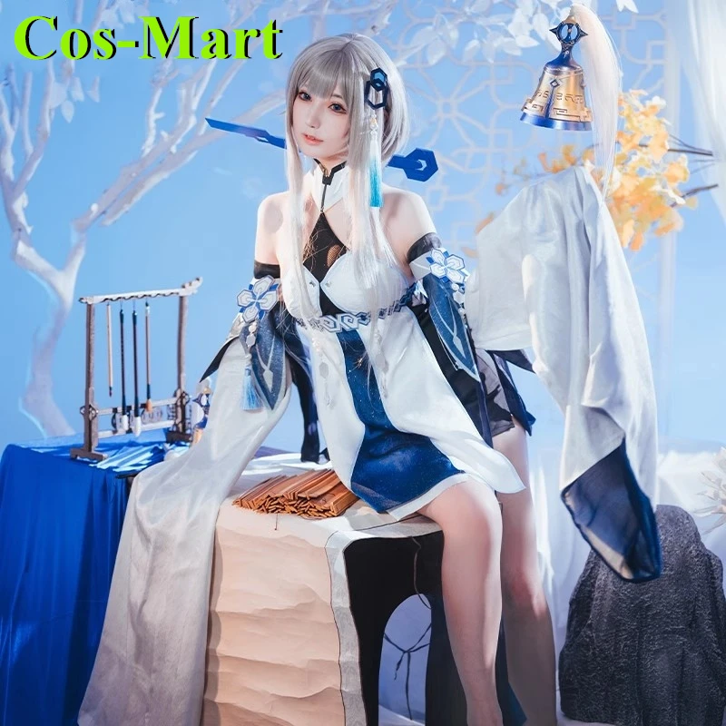 

Cos-Mart Game Genshin Impact Guizhong Cosplay Costume Gorgrous Sweet Uniform Dress Activity Party Role Play Clothing Girl Woman