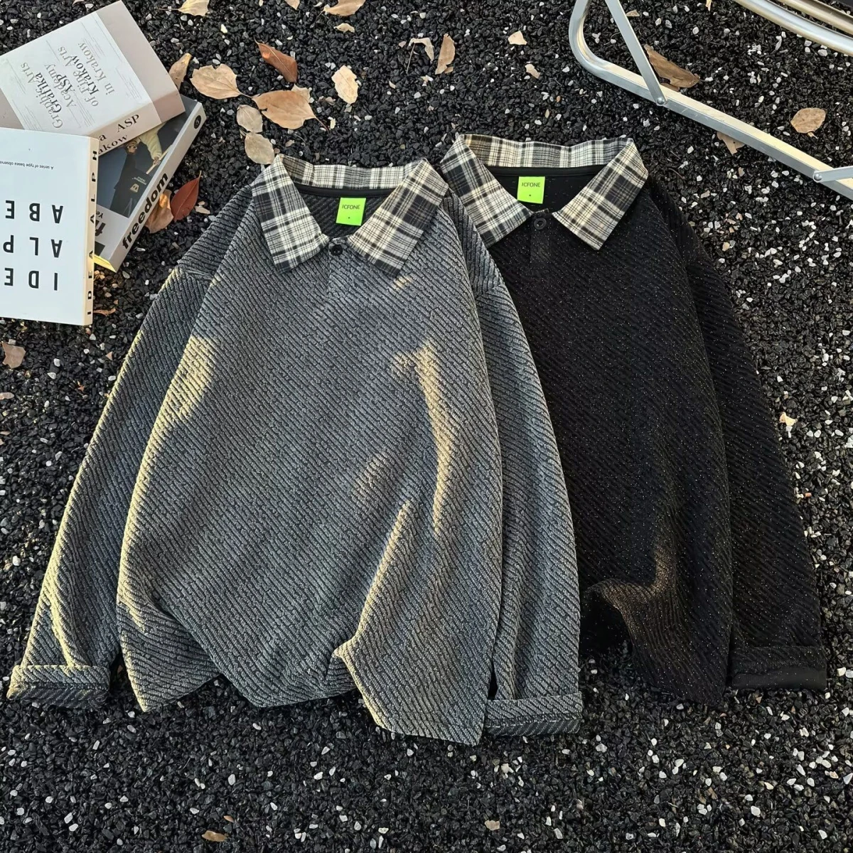 

Американский вязаный свитер с V-Ne, кардиган, мужской цветной повседневный свободный крой, зимняя верхняя одежда, мягкое полиэфирное волокно