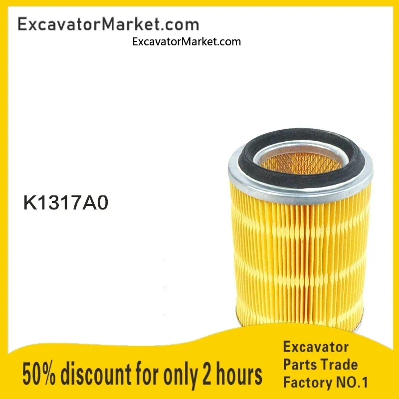 For Futon Auto Parts Yuling VQ1 Small Truck Air Filter Genuine Air Filter K1317A0 Maintenance Filter excavator Spare