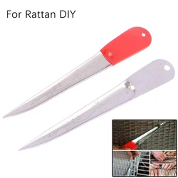 Knife DIY Pry Cutter Tool Manganese Steel Needle Rattan Furniture Work Blade Knives Weaving Repairing Tools