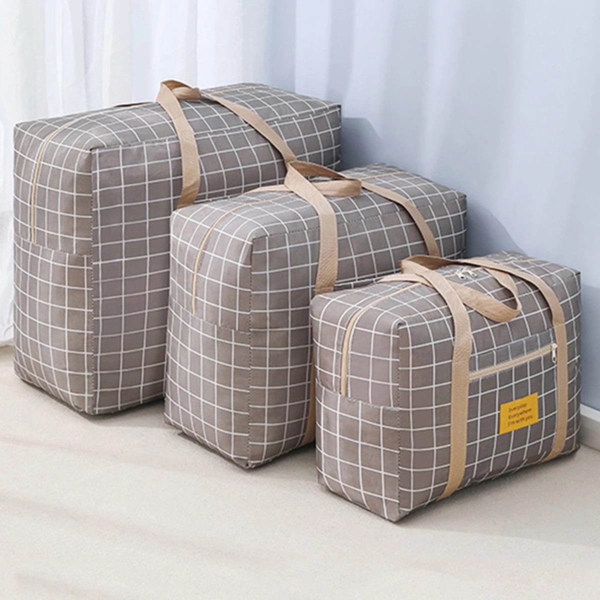 Thickened Waterproof Oxford Cotton Quilt Storage And Moving Bag