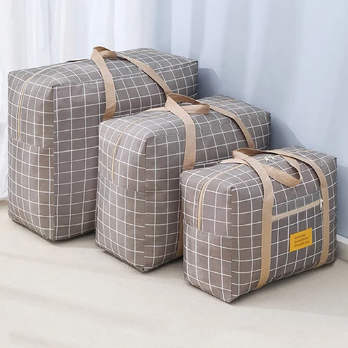 Thickened Waterproof Oxford Cotton Quilt Storage And Moving Bag 