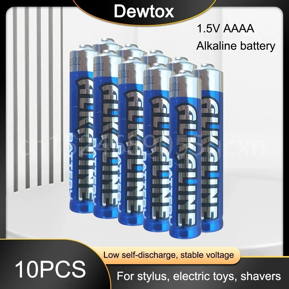 10PCS AAAA Alkaline Battery LR61 AM6 1.5V Batteries E96 LR8D425 MN2500 MX2500 4A for Bluetooth Earphone Alarm Clock