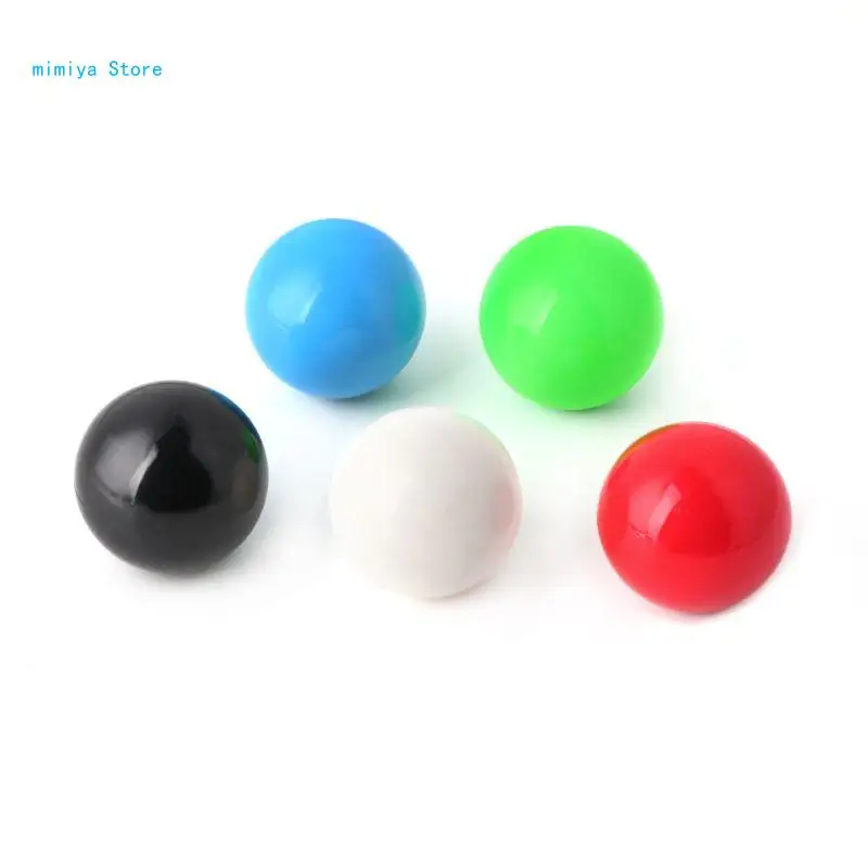 35mm Round Plating Top Ball for Head Replacement TopBall Bat Top Ball Joystick Arcade Ball for ZIPPY