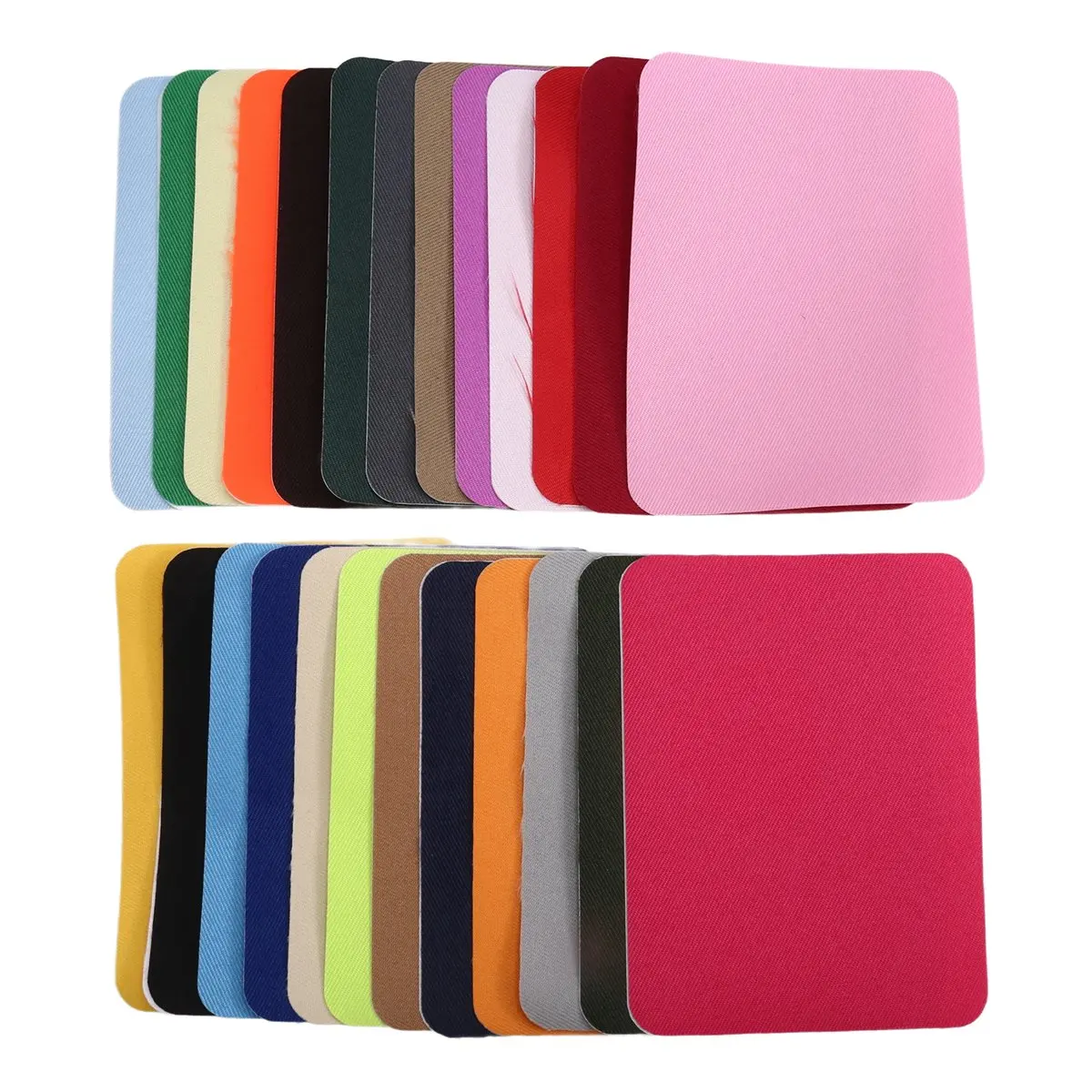 【~ New CLOS】26PCS Iron on Patches for Clothing Repair, Jean Patches for Outside, Sew on Iron on Patches for Jeans Kits