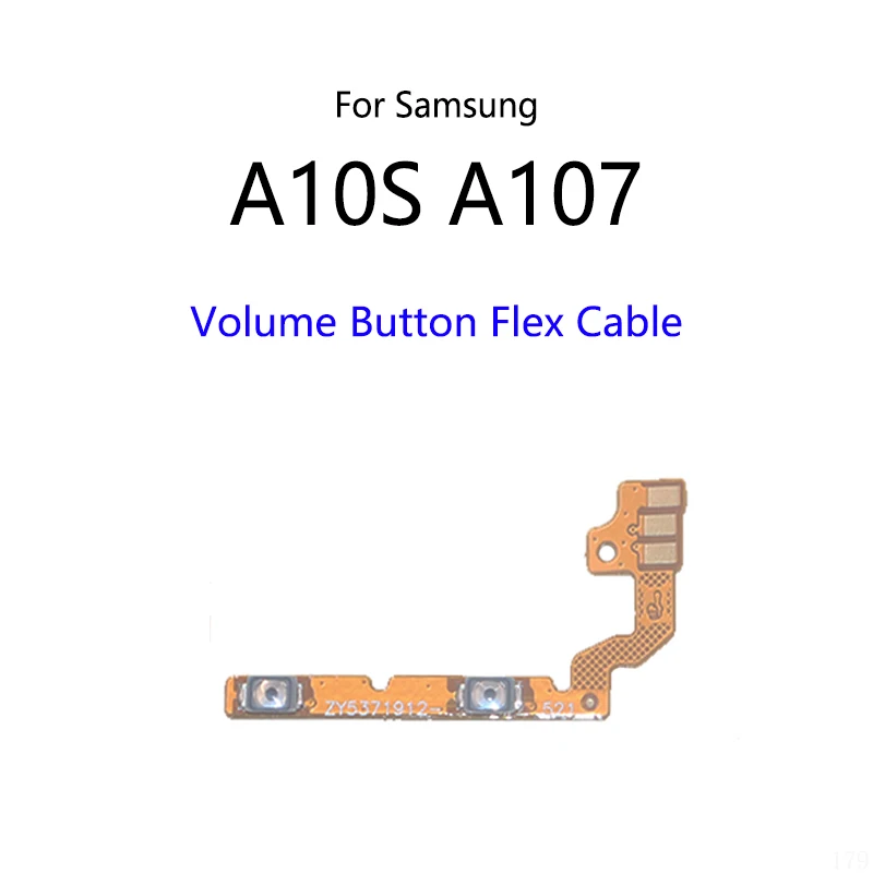 전원 버튼 스위치 볼륨 음소거 버튼 켜기/끄기 플렉스 케이블, 삼성 갤럭시 A10S A107F A20S A207F A50S A507F A70S A707F 용