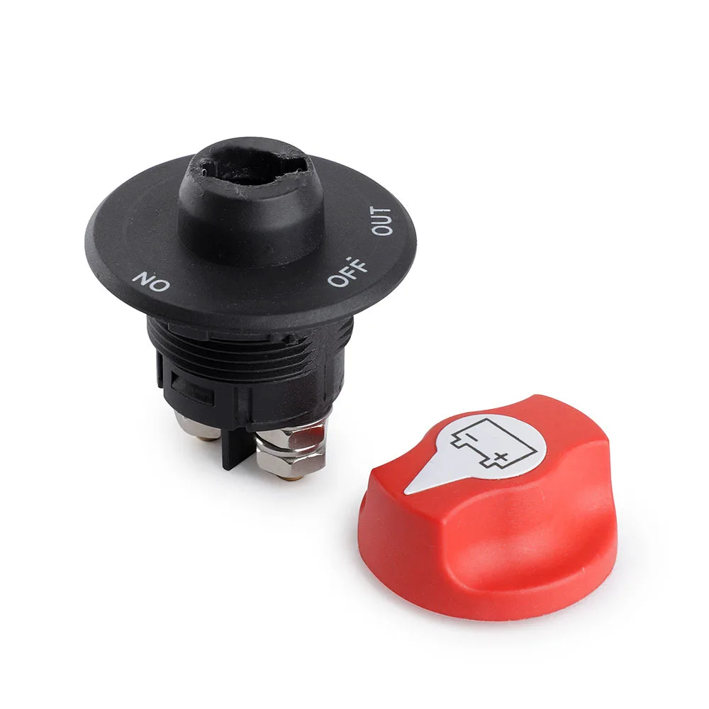 Battery Isolator Selector Switch for Boat,Waterproof Master Disconnect Power Cut/Shut Off Kill 50A 100A 200A 300A