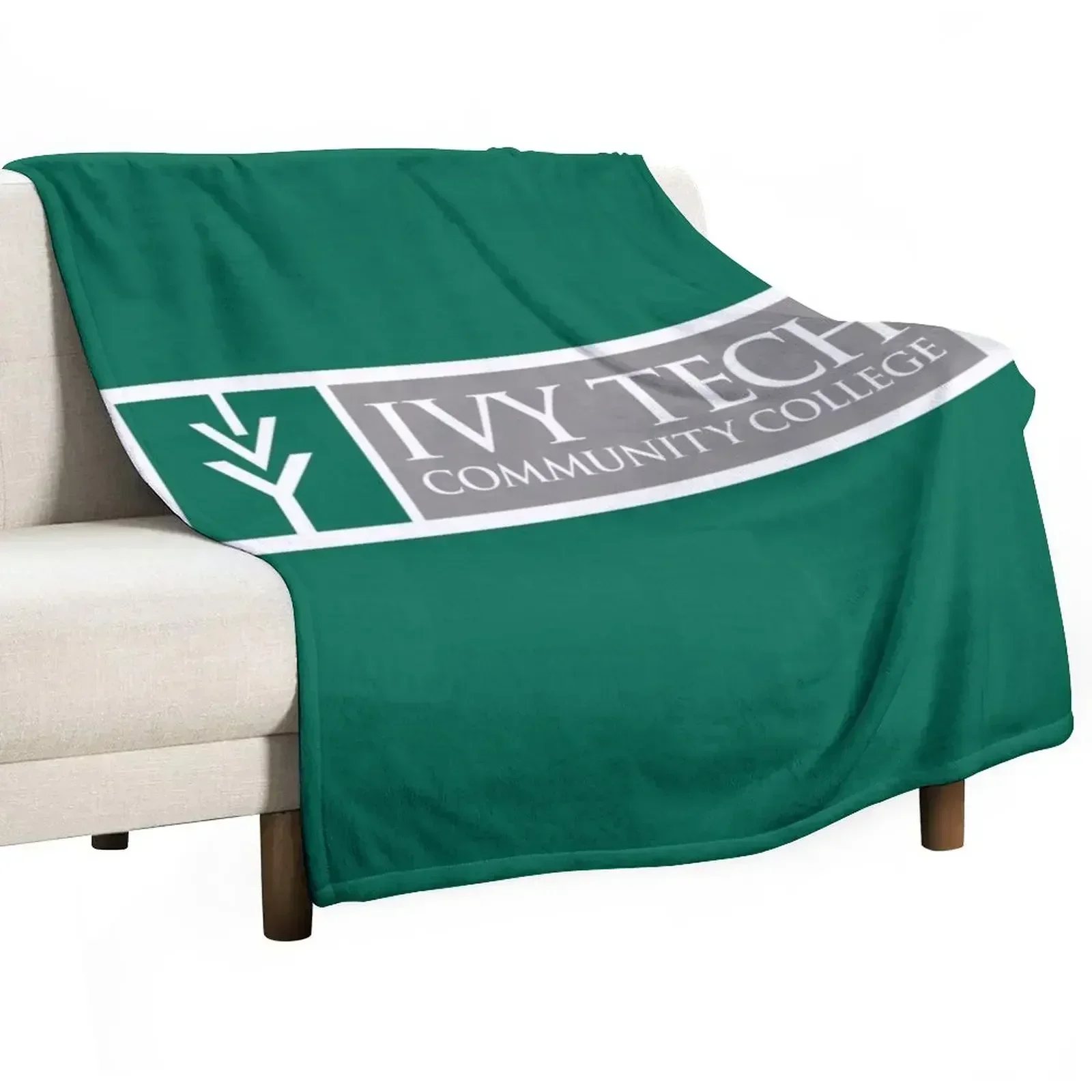 Ivy Tech Community College of Indiana Throw Blanket Soft Big Luxury Brand Decorative Beds warm winter Furrys Blankets