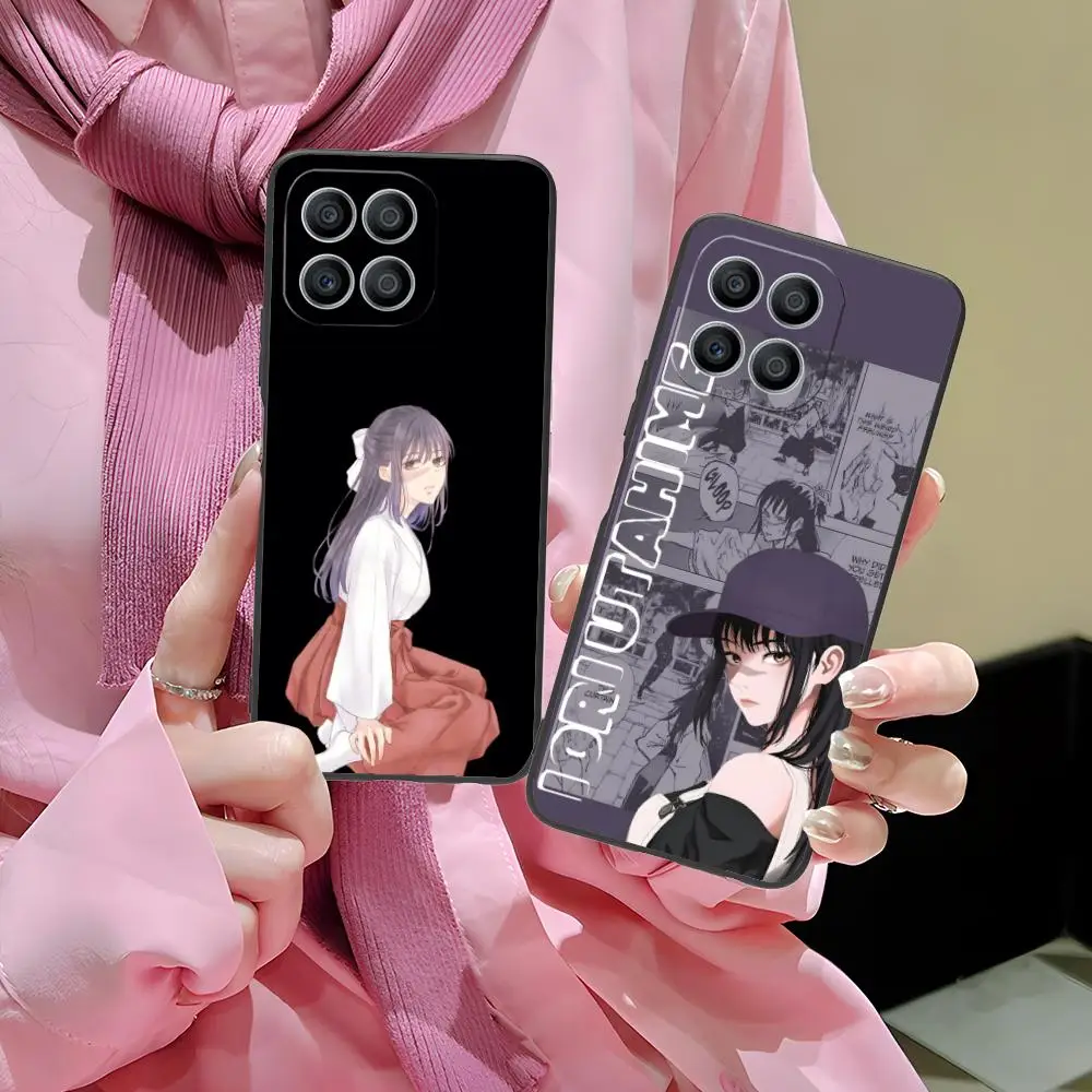 Jujutsu Kaisen Utahime Iori جراب هاتف ل الشرف 90 80 70 60 50 30 20 10 9 8 7 Pro S SE Lite 5G غطاء الطباعة الملونة الفاخرة #3