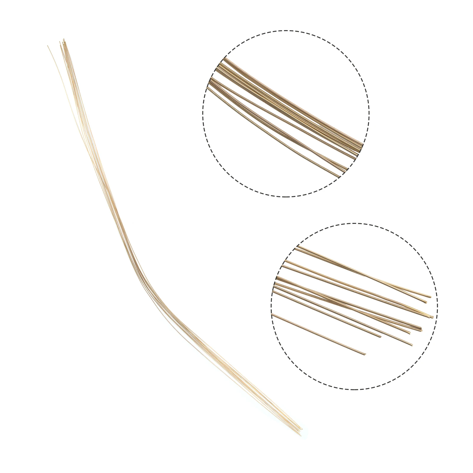 10Pcs 1.64ft 0.5MM Silver Welding Rods Gold Soldering Wire Soldering Rods For Jewelry Repair Easy Solder Silver Welding Tool