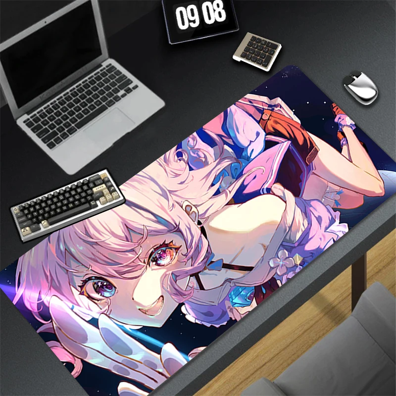 

Mouse Pad Honkai Star Rail March 7th Gaming Mousepad Rubber Desk Mat Non-slip Laptop Gamer Desk Accessories Keyboard Pad Carpet