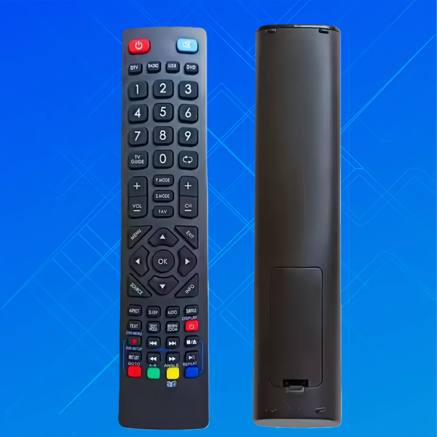 Nuevo para BUSH Blaupunkt 3D LCD smart TV Control remoto DH-2096 32/133VDW DH-1418 32/133VDB 24/F207F 24/207FDVD-W 32/133DVDB 39/40