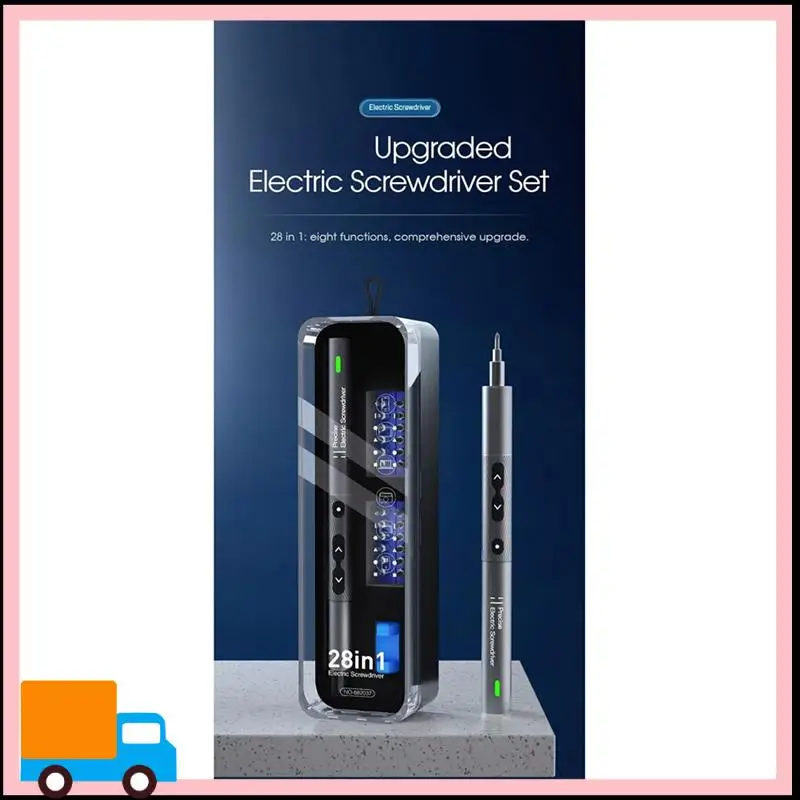 

28 In 1 Electric Screwdriver Precision Set Power Tool Kit Rechargeable Wireless Cordless Bit For Xiaomi Mobile Phone Durable