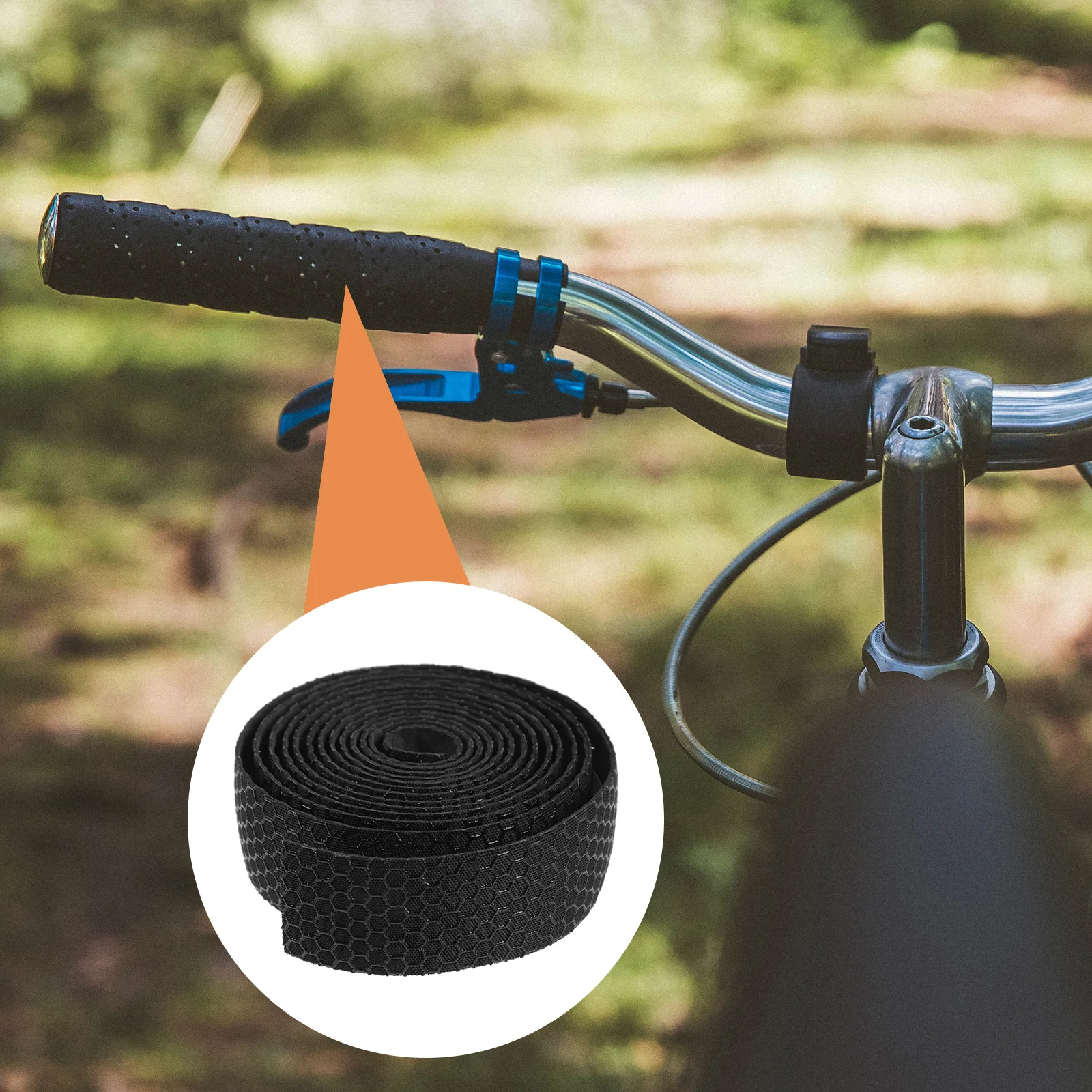 

1Set Road Bike Handlebar Tape Cycling Handle Belt Protective Anti-Skid Wrap Long-Lasting Wear-Resistant Grips Cover