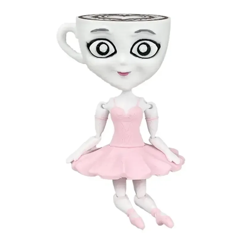 デスクおもちゃギフトカプチーノアサシンフィギュアイタリア Brainrot アクション Figureine 漫画 Tung Tung Tung Sahur コレクションルームデコラ