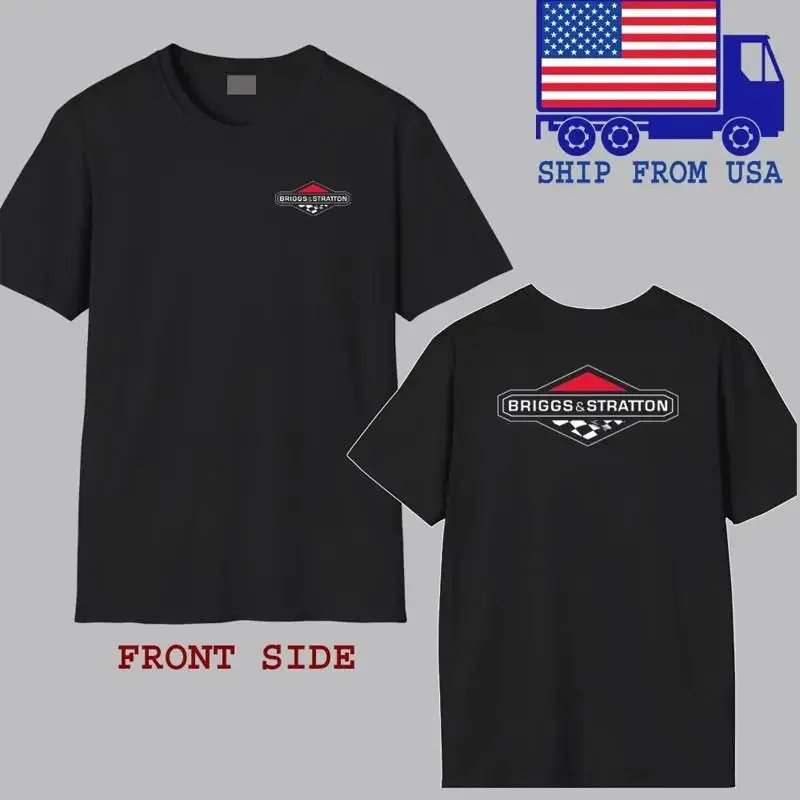 Briggs Stratton Men'S Black T Shirt Size S 5Xl