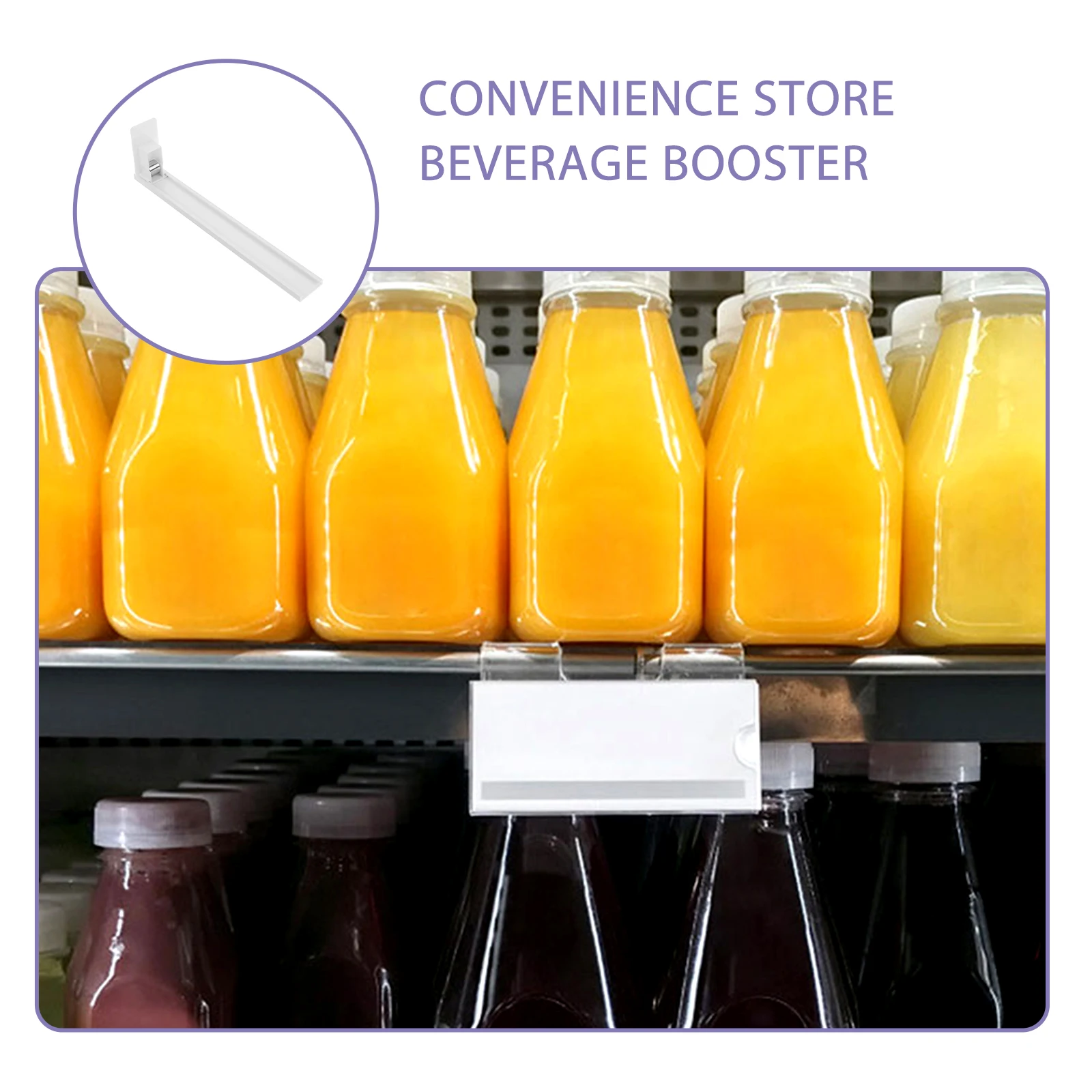 

Beverage Pusher Fridge Organizer Dispenser Automatic Soda Can Refrigerator Plastic Drink Display Cabinet Layer Board