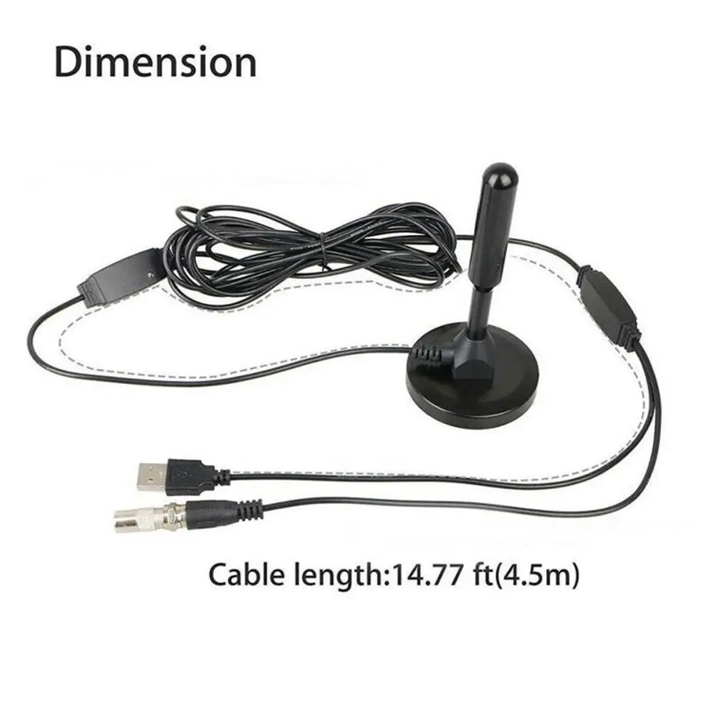 TV Antenna Outdoor Aerial Signal Receiver Household Accessories Self-adhesive