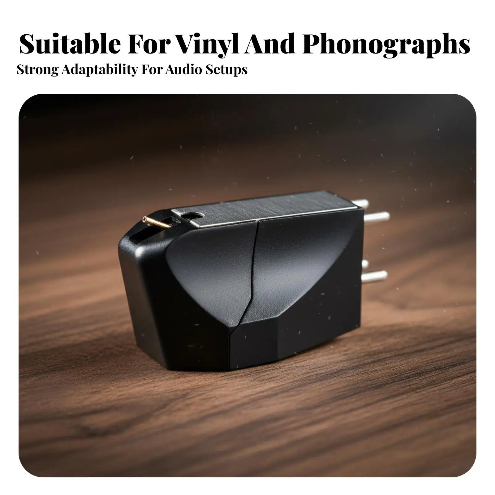 Moving Tonearm Component High Precision Tracking MM Phono Tonearm Component Upgrade Component Record Player Tonearm Tip for