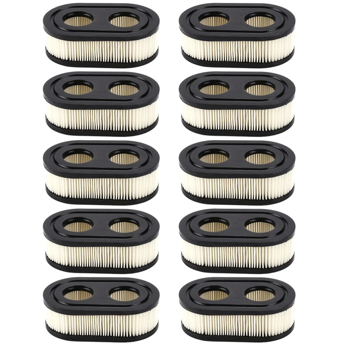 

ATN8 10 шт. воздушный фильтр для газонокосилки, подходит для Stratton 593260/79839, сменный элемент двигателя, аксессуар для устройства